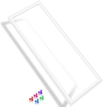 Imagem de Gaxeta de porta de geladeira atualizada 2159075 compatível com peças de reposição de vedação de porta de geladeira Whirlpool 2159071 2159079 2171177 2177290 2181889 2196243 Vedação de porta para