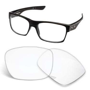 Imagem de Lentes de substituição de 1,5 mm compatíveis com óculos de sol Oakley TwoFace OO9189, antiarranhões e resistentes a impactos - HD Crystal