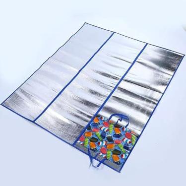 Imagem de Esteira de Praia Palha Sintetica 1,70x0,90 Dobravel