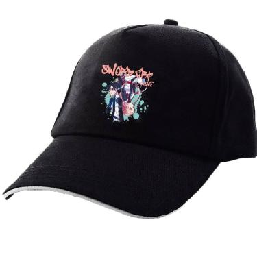 Imagem de Boné de beisebol Swords Onlines Anime Snapback Hat Cotton