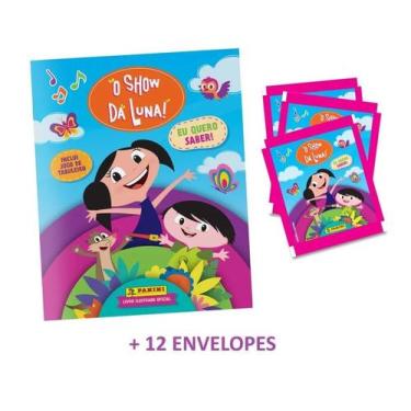 Imagem de O SHOW DA LUNA 2025 - Álbum Capa Cartão + 12 Envelopes - Panini