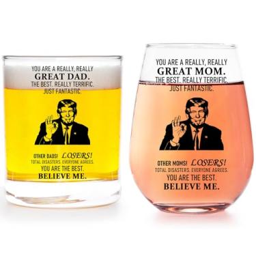 Imagem de Breezy Valley Presentes de Natal para mãe, pai, avô, tio, tio, conjunto de canecas