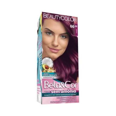 Imagem de Coloração Bela&Cor Sem Amônia 66.26 Marsala - BELA E COR