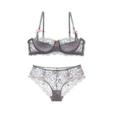 Imagem de Conjunto De Sutiã Com Orelhas De Coelho AB Cup Para Meninas, Sutiã Pul