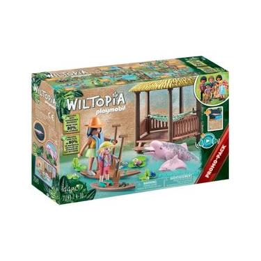 Imagem de Playmobil - Passeio De Remo Com Golfinhos - Wiltopia 71143