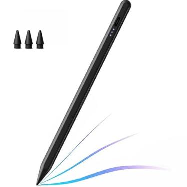 Imagem de Caneta Stylus para iPad – 3ª geração e carregamento rápido 3X Apple Pencil sensibilidade à inclinação da palma da mão, compatível com Apple iPad Pro/Air/mini (modelos 2018-2025)