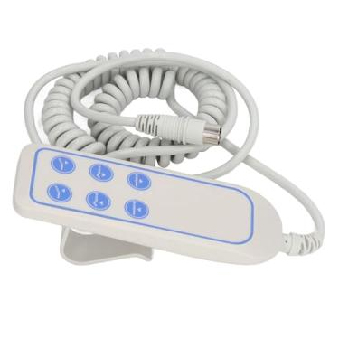Imagem de Irfora Controle Remoto Manual Reclinável Elétrico, Controlador de Cama de Elevação IP66 Resistente Ao Desgaste Em PVC Elétrico para Hospital, Amplamente Utilizado Em Casas Inteligentes