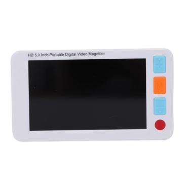 Imagem de KUIDAMOS Lupa para Leitura 3-48x Foto Gravação de Vídeo Lupa Portátil Com Luz Tela de 5.0 Polegadas para Idosos