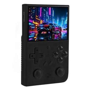 Imagem de Ymiko Console de Jogos Portátil Com Tela LCD IPS de 3,5 Polegadas, Processador Quad Core de 1,5 GHz para Viagens, Casa e Uso Externo Dispositivo de Jogo retrô Compacto (64G)