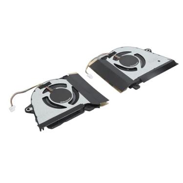 Imagem de Generic Ventilador de Refrigeração para Laptop, Dissipação de Calor Aprimorada, Leve, Dc 12v 1a, Fácil de Usar, Conector de Alimentação de 4 Pinos para G14 (CPU e GPU)