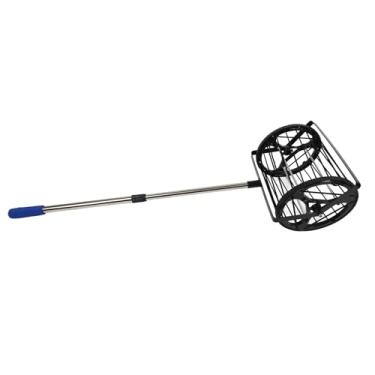 Imagem de aqxreight 125 Bolas de Capacidade Bolas de Tênis de Mesa Coletor Recuperador de Pingue-pongue Selecionador de de Tênis de Mesa Funil Rolo Acessório de de para 80 Cm de Quadro Pólo Resistente Ao