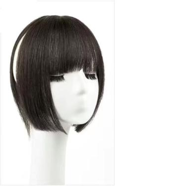 Imagem de Perucas de cabelo humano liso HD transparente com renda frontal para mulheres, sem cola, sintético com densidade natural, linha do cabelo pré-arrancada