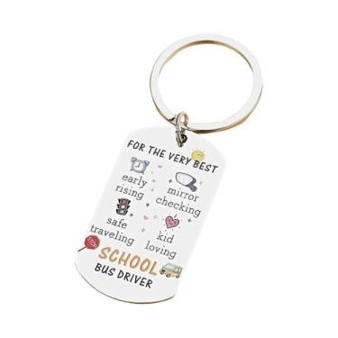 Imagem de Chaveiro De Apreciação Para Motorista De Ônibus Para Mulheres E Homens