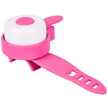 Imagem de Cryfokt Sino e Borlas de Som Alto para Guiador de Ciclismo para Scooter de Bicicleta, Design Durável e Leve de Tamanho Mini, Adequado para Bicicletas de Montanha e Estrada, Roxo +, Borlas de 7,5