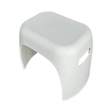 Imagem de Banquinho De Plástico Antiderrapante Para Banheiro, Cozinha, Quarto E 