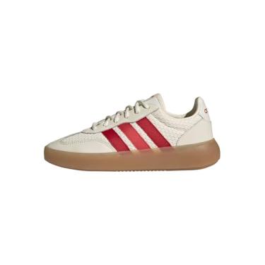 Imagem de adidas Tênis feminino Barreda Decode, Off White/Better Scarlet/Semi Lucid Red, 40