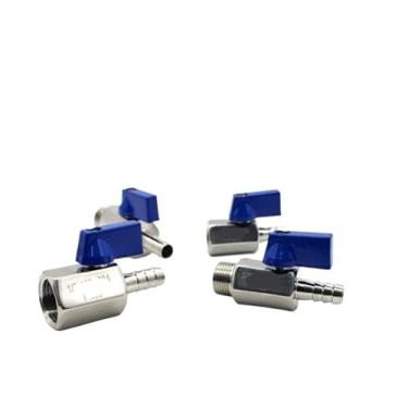 Imagem de PXNQMTJM 1 mini válvula esférica de aço inoxidável 304 pagode 8 mm 10 mm 12 mm 15 mm esfera rosca interna / externa válvula de esfera 1/8 1/4 3/8 1/2 (3/20.3 cm, FEMALE_12MM)