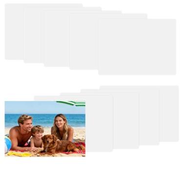 Imagem de Aulsetch Placa fotográfica de alumínio de sublimação em branco, 20 x 25 cm, 30 peças