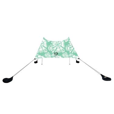 Imagem de Neso Grande Tenda de praia portátil – Toldo leve para sombra de praia – Fácil configuração para passeios em família – Cantos reforçados patenteados – Proteção solar FPS 50+ – 2,1 m de altura, 2,7 x