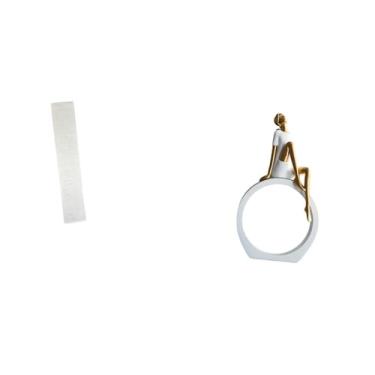 Imagem de Whtkoph Abajur de Chão para Sala de Estar com Figura de, Estátua de, Peça Central, Decoração de Quarto E Par de Esculturas Abstratas