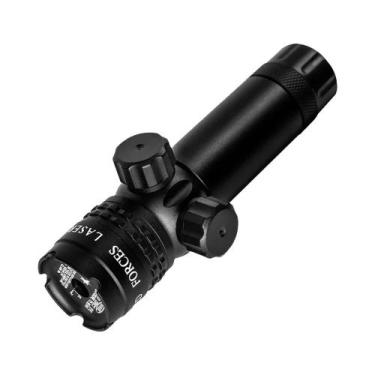 Imagem de Mira Laser Dupla Vermelha E Verde Ajustável Com Correção De Windage E 