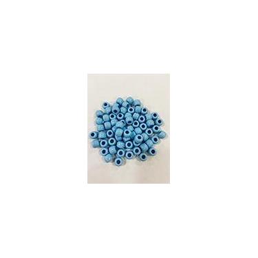 Imagem de Miçangas Tererê Azul Bebê 10mm - 500 peças - 250g - La Mode Arte e Cri