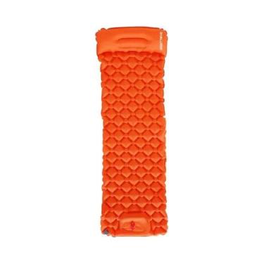 Imagem de Colchão Inflável Ultraleve para Camping com Bomba Embutida e Travessei