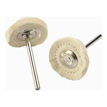 Imagem de Kit Acessórios Disco Corte - 02 Unidades De Escova De Pano - Ghc Acess