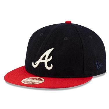Imagem de BONE NEW ERA 9FIFTY RETRO CROWN ATLANTA BRAVES MLB MARINHO-Unissex