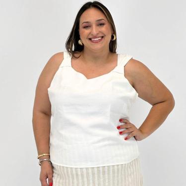 Imagem de Blusa Lasala Regata Plus Size Feminina-Feminino