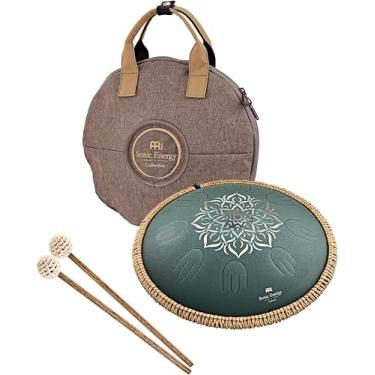 Imagem de Meinl Sonic Energy Instrumento de percussão de tambor de língua de oitava de aço 40,6 cm, 9 notas com marretas, bolsa — para presente de músico, meditação, ioga, banhos de som