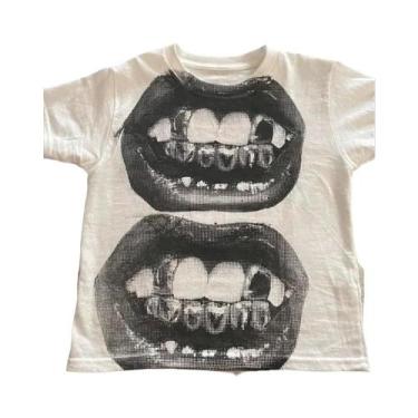 Imagem de Camiseta Feminina Gótica Punk Y2K De Manga Curta, Moda De Verão, Top B