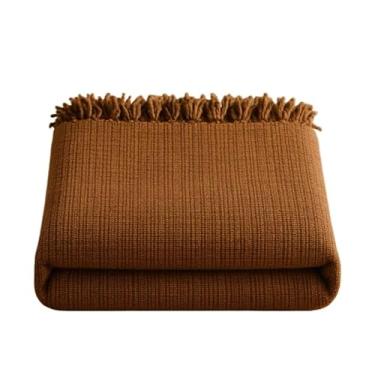 Imagem de Manta para Sofá Luxo King Gigante 3,0x1,8m Decorativa Premium Algodão Capa Protetora Grande Elegante(M.KING 3mx1,80 BROWNIE)