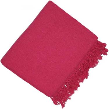 Imagem de Manta para Sofá Gigante 2,40x1,80m Casal Algodão Macio Decorativa(Pink)