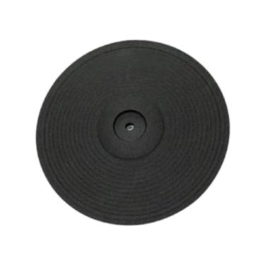 Imagem de YIJU Prato de efeito eletrônico de zona dupla para prática e performance em bateria eletrônica.