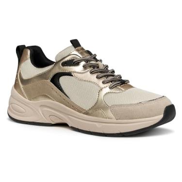 Imagem de Geox Tênis feminino de cano baixo, Bege, 37