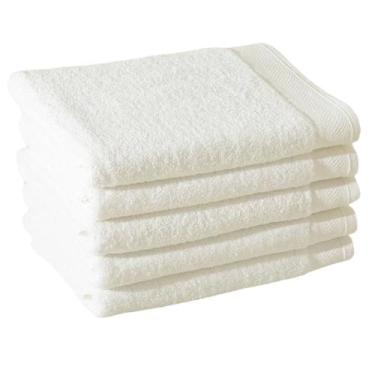 Imagem de Kit 05 Toalha de Banho KazzaVip Felpuda 100% Algodão Eleganz 72cmx150m