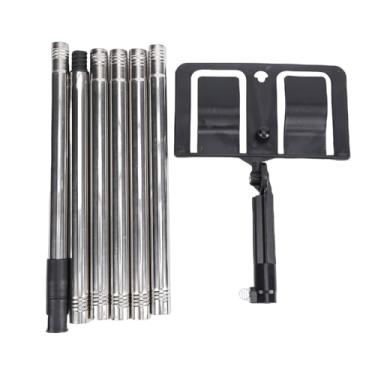 Imagem de Fafeicy Suporte de Proteção do Pulverizador, Ferramenta Multifuncional de ângulo Ajustável, Proteção do Pulverizador de Tinta Com Haste Estendida, Comprimento de 190 Cm, para Projetos