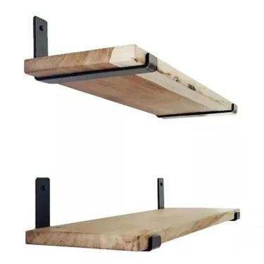 Imagem de 3 Tabuas Organizadora C/ Suporte De Metal Para Lavabo 80x50x20