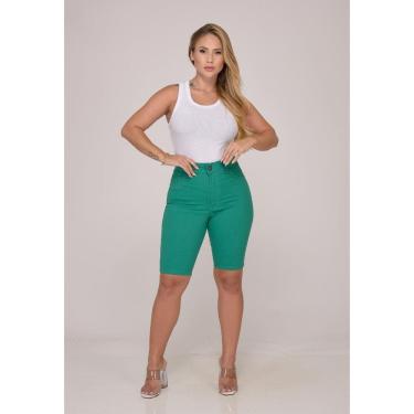 Imagem de Bermuda Feminina 7883 Verde Bandeira [F075]