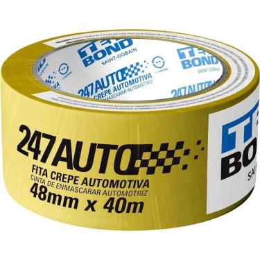 Imagem de Fita Crepe Automotiva, 48 Mm X 40 M, Amarela, 17000018917 Tekbond Ostenvonder