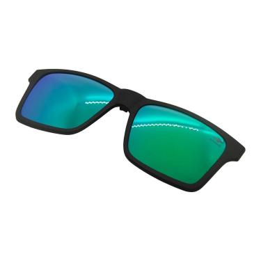 Imagem de Clip On Para Armação Mormaii Swap M6057 Fosco Lente Verde Espelhada Polarizada-Masculino