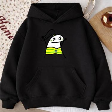 Imagem de Moletom Canguru Adulto Florck Menina Hexa 1007 Blusa De Frio Unissex I