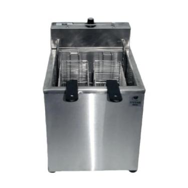 Imagem de Fritadeira Elétrica de Mesa Água e Óleo 26L 5000W 220V - Stevan Metal,