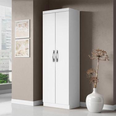 Imagem de Armário Multiuso 170cm Lavanderia 2 Portas Folly A09 - D'rossi Cor Bra