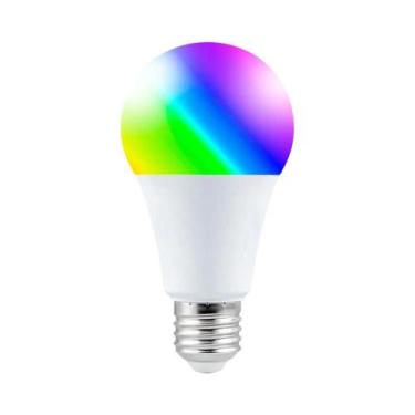 Imagem de Lâmpada LED Inteligente RGB 25W E27/E26 220V Com Controle Remoto IR Co