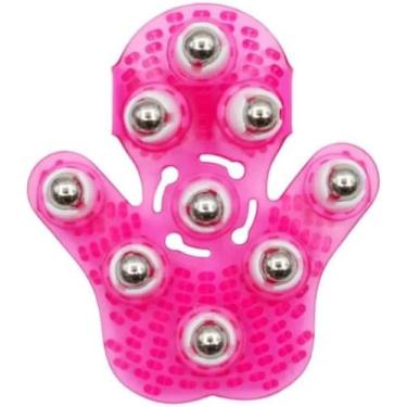 Imagem de Luva Massageadora Corporal com 9 Esferas Giratórias 360  Modeladora, R