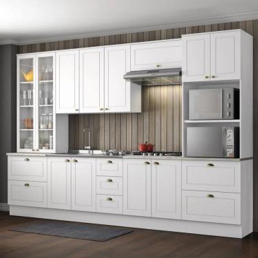 Imagem de Cozinha Compacta de 06 Pecas com Cristaleira Nova York Henn