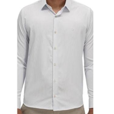 Imagem de Camisa Masculina Manga Longa Ogochi 001530302 Azul-Masculino