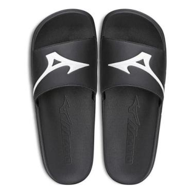Imagem de Chinelo Mizuno Slide Basic, Preto, 41-42